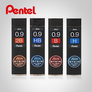 Pentel/펜텔(펜탈)/샤프심/아인슈타인/0.9mm
