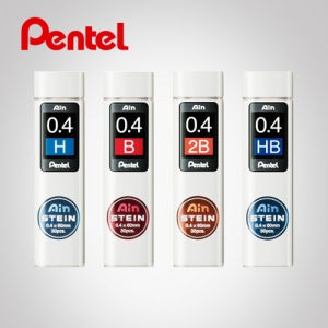 Pentel/펜텔(펜탈)/샤프심/아인슈타인/0.4mm
