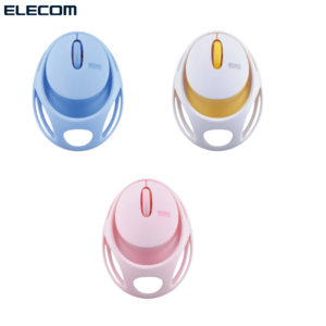 Elecom/엘레컴/무선마우스/초경량 에그마우스/M-EG30DR/(핑크/블루/화이트)